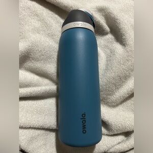 Owala FreeSip Insulated Stainless Steel Water Bottle, 40oz, Blue Oasis